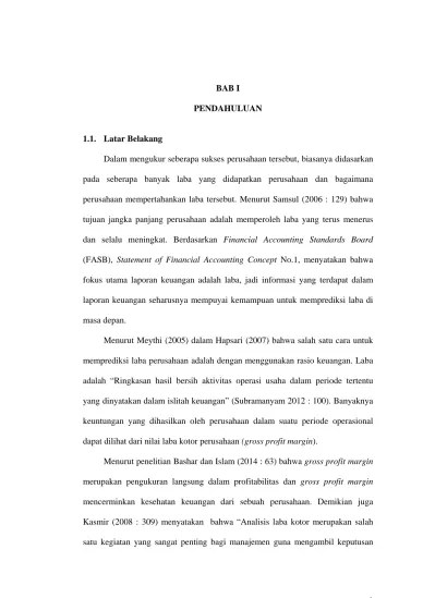 BAB II TINJAUAN PUSTAKA 2.1. Tinjauan Pustaka 2.1.1. Pengertian Laporan  Keuangan - Pengaruh Inventory Turnover Ratio, Account Payable to Cost of  Goods Sold Ratio, Net Working Capital to Total Asset Ratio, dan