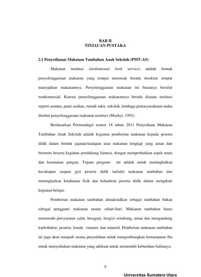 Pola Konsumsi dan Kontribusi Pemberian Makanan Tambahan Terhadap Tingkat  Kecukupan Energi dan Protein Harian Siswa-Siswi TK Tunas Buana Kebun Pulu  Raja Kabupaten Asahan