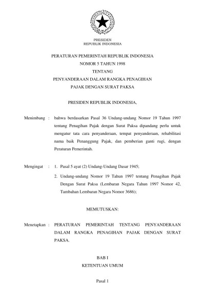 Implementasi Penagihan Pajak Dengan Surat Paksa Pratama Bandung Bojonagara