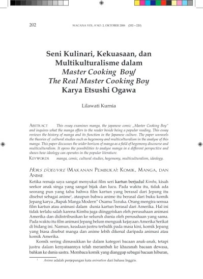 Top PDF DIPLOMASI KEBUDAYAAN JEPANG DI INDONESIA MELALUI MANGA DAN ANIME -  123dok.com