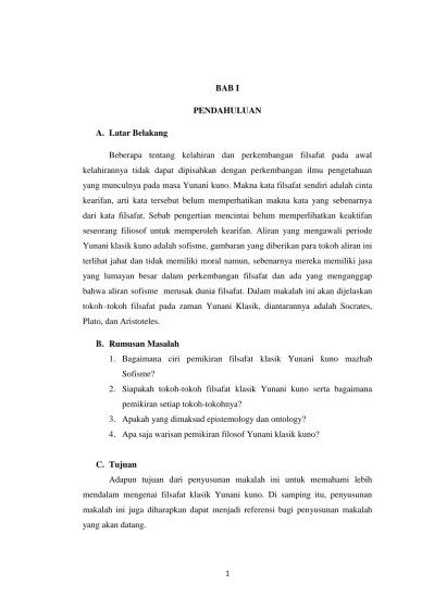 filsafat klasik yunani kuno pdf