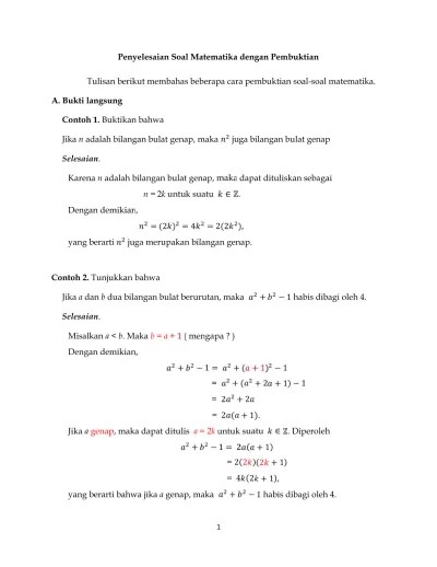 65 Soal dengan Pembahasan, 315 Soal Latihan Galeri Soal
