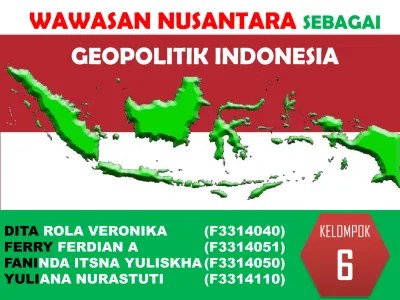 WAWASAN NUSANTARA SEBAGAI GEOPOLITIK