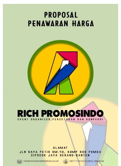 Proposal Penawaran Dan Harga konveksi