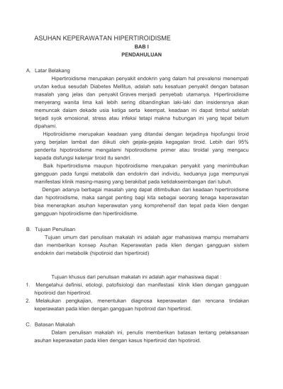 ASUHAN KEPERAWATAN HIPERTIROIDISME ATA (1)