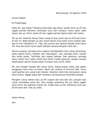 Top PDF surat pribadi untuk sahabat - 123dok.com