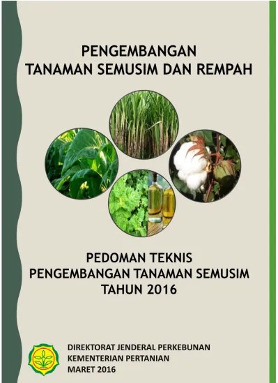 PENGEMBANGAN TANAMAN SEMUSIM DAN REMPAH