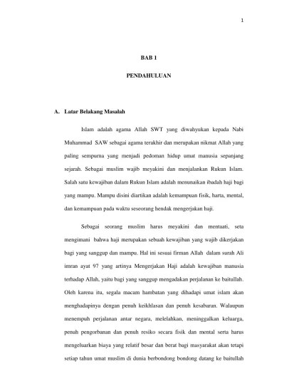 Bab 10 Dahsyatnya Persatuan dalam Ibadah Haji dan Umrah