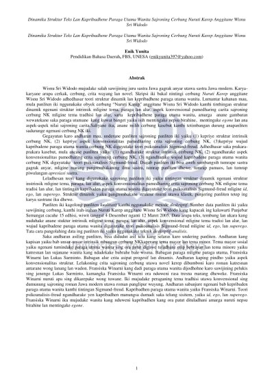 Kepemimpinan Ing Lakon Rama Tambak (Tintingan Struktural)