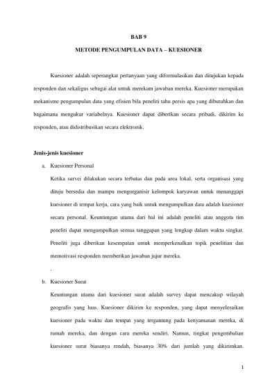 Resume Bab 9-10-11