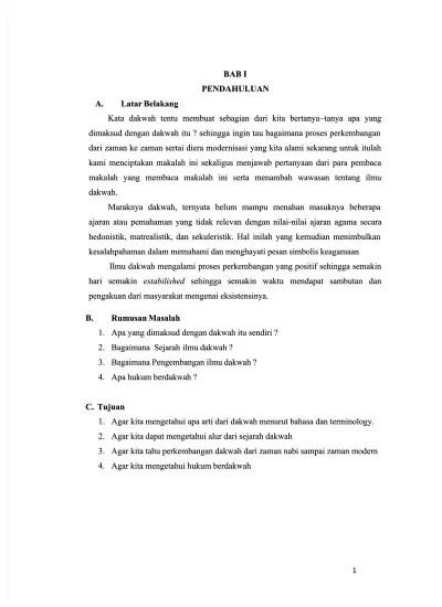 Sejarah Perkembangan Ilmu Dakwah