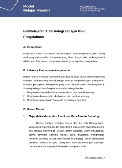 Top PDF Peran Sosiologi Terhadap Ilmu Kebidanan - 123dok.com