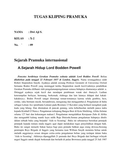 Tugas Kliping Pramuk Aji 1