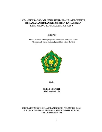 Pemanfaatan Enam Jenis Tumbuhan Hutan Penghasil Buah sebagai Sumber Bahan  Pangan di Tanah Papua