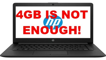 4GB Of Laptop Memory Is An Insult In This Day And Age