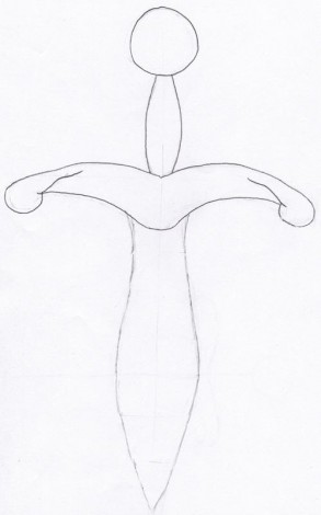 как рисовать средневековое оружие карандашом