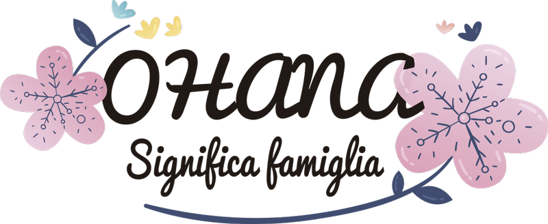 Adesivo Murale Ohana Famiglia - Tenstickers 328_x_800_png