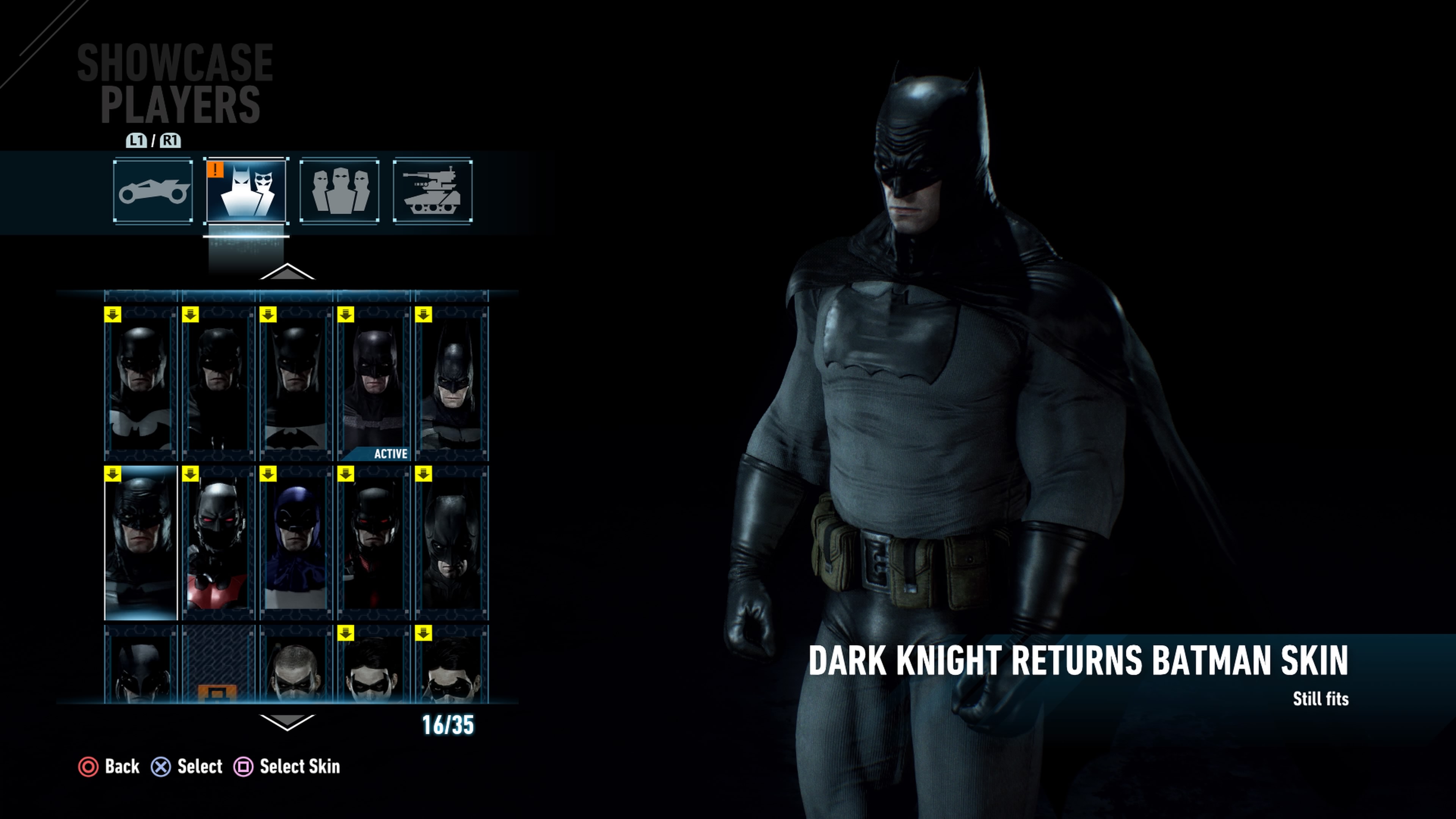 Batman Arkham Knight How To Change Skins