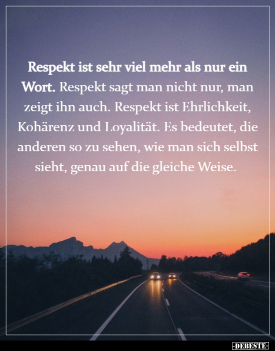 Respekt Ist Sehr Viel Mehr Als Nur Ein Wort Lustige Bilder Spruche Witze Echt Lustig