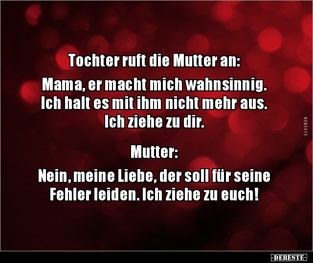 Tochter Ruft Die Mutter An: Mama, Er Macht Mich.. | Lustige Bilder, Sprüche, Witze, Echt Lustig 538_x_640_jpg