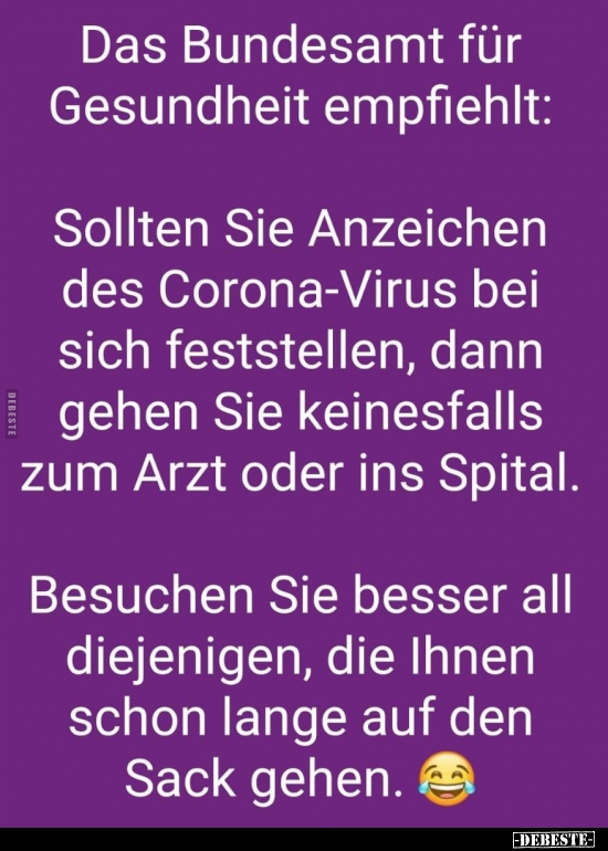 Das Bundesamt Fur Gesundheit Empfiehlt Lustige Bilder Spruche Witze Echt Lustig
