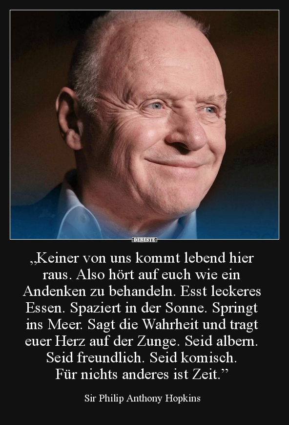 Keiner Von Uns Kommt Lebend Hier Raus Also Hort Auf Euch Lustige Bilder Spruche Witze Echt Lustig