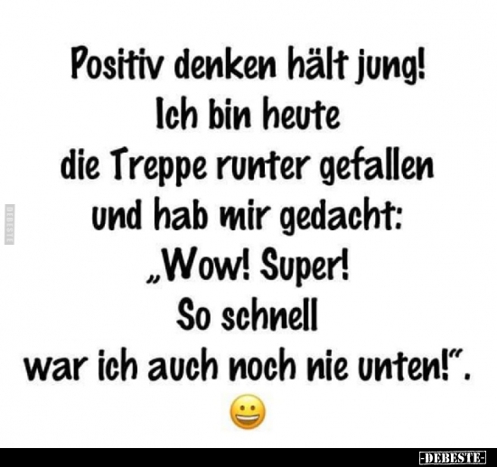 10 Lustige Bilder Von Positiv Denken Lustig Memes Debeste