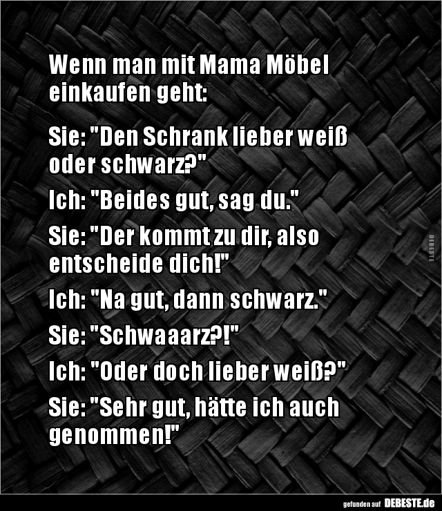 Wenn Man Mit Mama Möbel Einkaufen Geht.. | Lustige Bilder, Sprüche, Witze, Echt Lustig 740_x_640_jpg