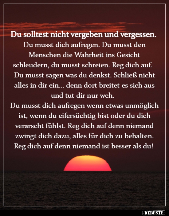 Du Solltest Nicht Vergeben Und Vergessen... | Lustige Bilder, Sprüche, Witze, Echt Lustig 703_x_550_png