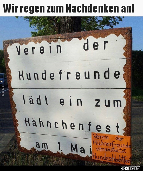 Wir Regen Zum Nachdenken An!.. | Lustige Bilder, Sprüche, Witze, Echt Lustig 656_x_550_jpg