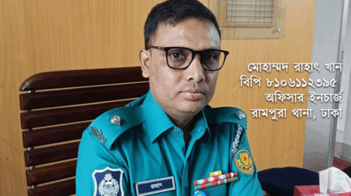 বনশ্রীতে নির্মাণ খাতে ত্রাসের রাজত্ব: ওসি মোহাম্মদ রাহাৎ খানের বিরুদ্ধে ভয়ঙ্কর অভিযোগ