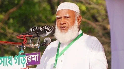 চিংড়ি মাছের দৌড় নয়, সিংহের মতো সামনে এগোতে চাই, বললেন জামায়াত আমির