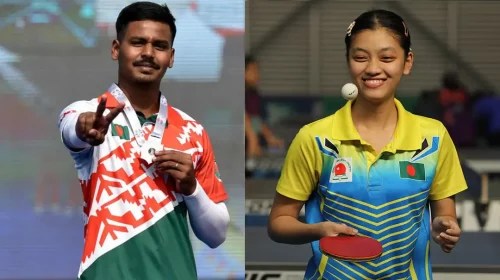 দেশের ১২৯ জন জাতীয় ক্রীড়াবিদকে মাসিক ১ লাখ টাকা সম্মানী প্রদানের ঐতিহাসিক উদ্যোগ