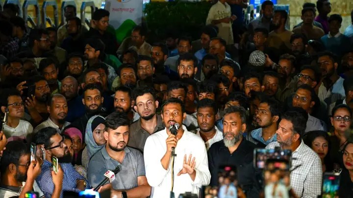জ্বালানি সংকট ও দামবৃদ্ধির প্রতিবাদে এনসিপির বিক্ষোভ মিছিলে নাসীরুদ্দীন পাটওয়ারী