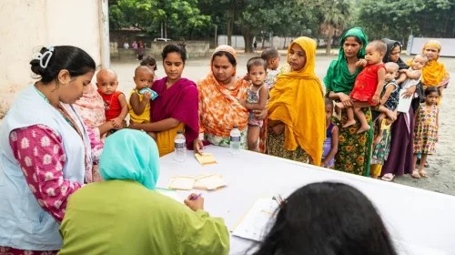 যুক্তরাষ্ট্রে ইউনিসেফের সহযোগিতায় বাংলাদেশে ৩৪ লাখ শিশুর হাম-রুবেলা টিকাদান কার্যক্রম শুরু