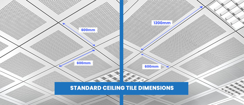 What Is The Actual Size Of A Ceiling Tile Americanwarmoms Org
