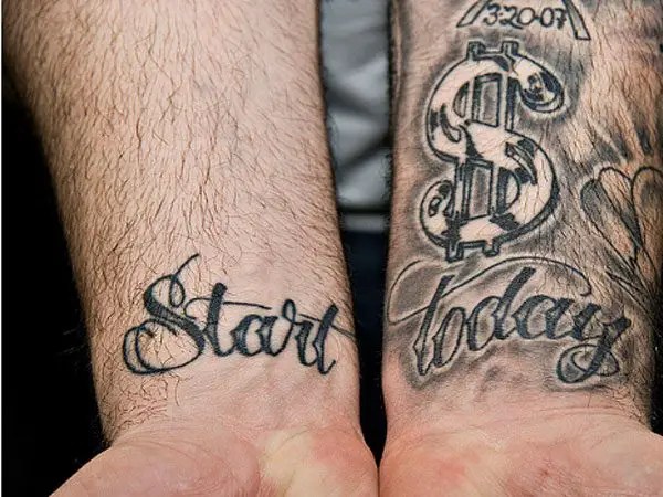 Money Tattoos - 35 Arresting Collections | Design Press 450_x_600_jpg