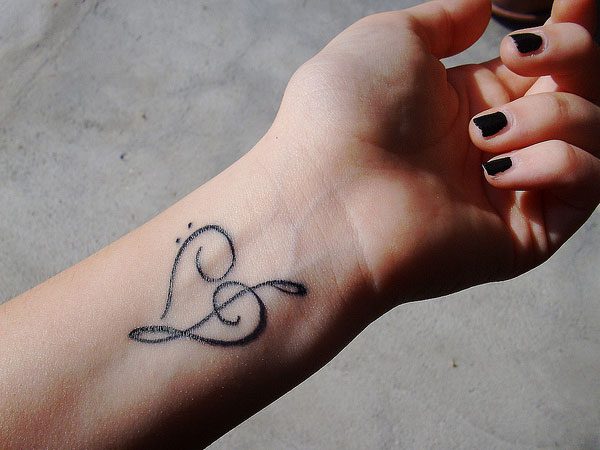 Treble Clef Tattoo Designs -30 Superb Collections | Design Press 450_x_600_jpg