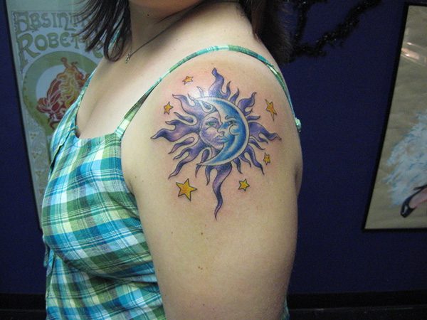 25 Attractive Celestial Tattoos - Slodive 450_x_600_jpg
