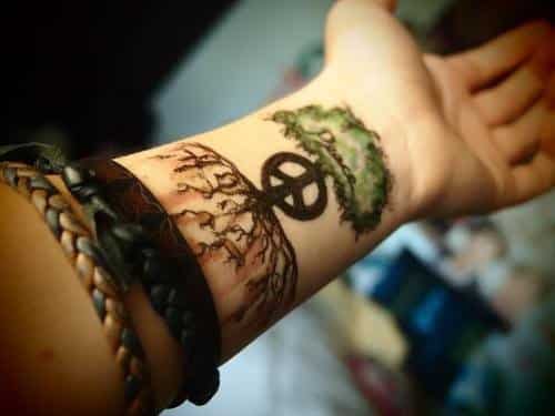 The 12 Best Hippie Tattoos Design Press 375_x_500_jpg