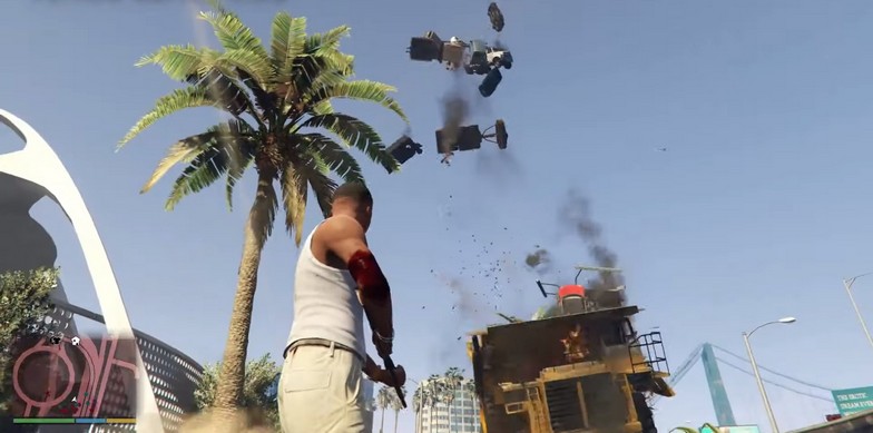 GTA5 Vehicle Cannon Mod