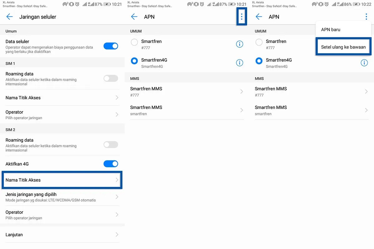 Apn Smartfren 4g Gsm