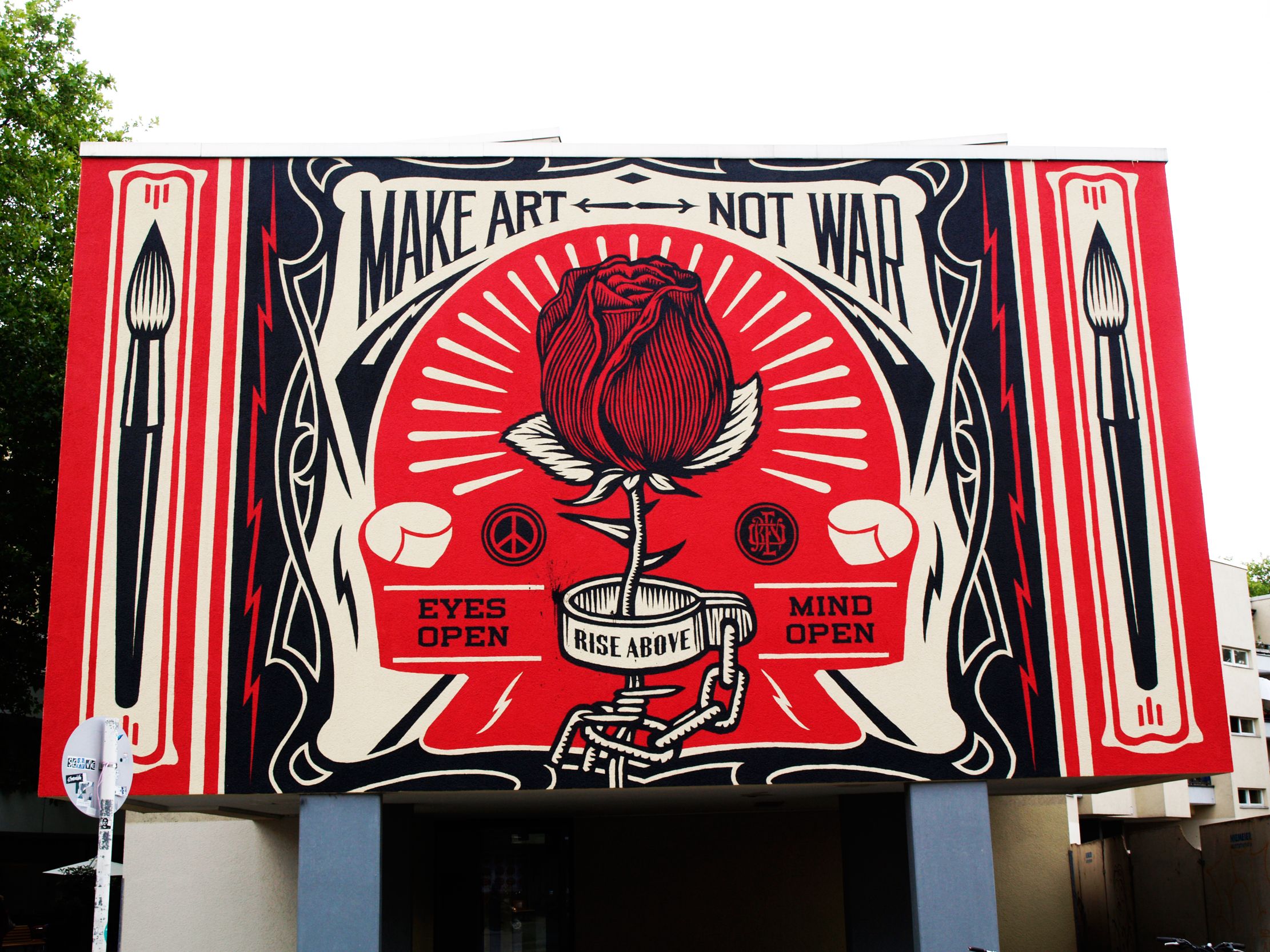 Obey Arte Urbano En Berlin Arte Urbano