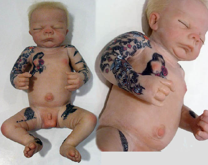 La Bufala Del Neonato Tatuato Su Leggerezze 529_x_665_jpg