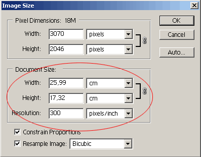Print size in Photoshop - Digiretus.com
