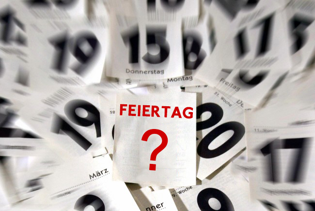 Arbeit An Feiertagen Freiwillig Und Doppelt Entlohnt