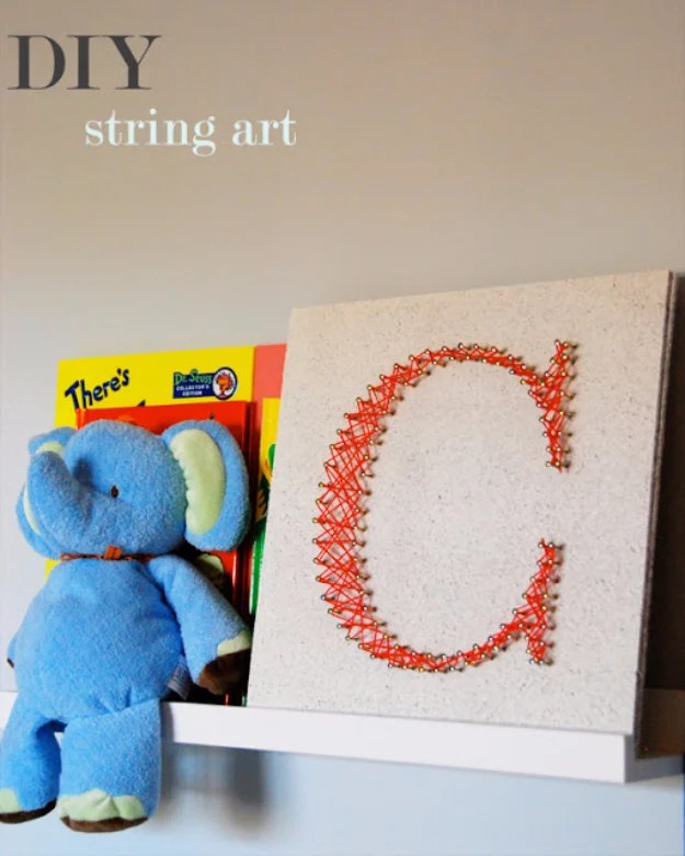 40 Insanely Creative String Art Projects Diy Projects For Teens
