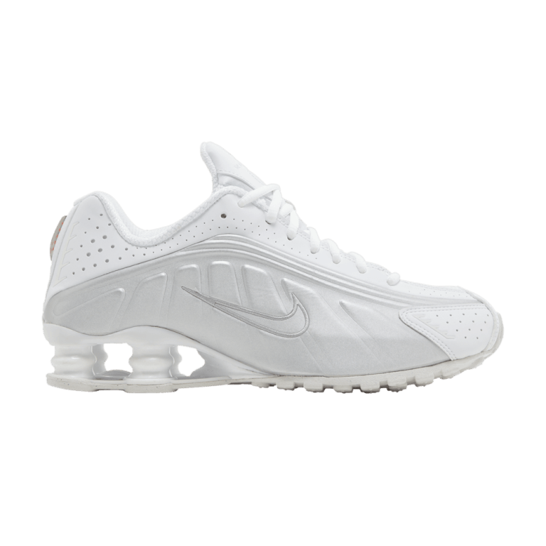 Nike Shox R4 White Metallic Silver (Women’s)