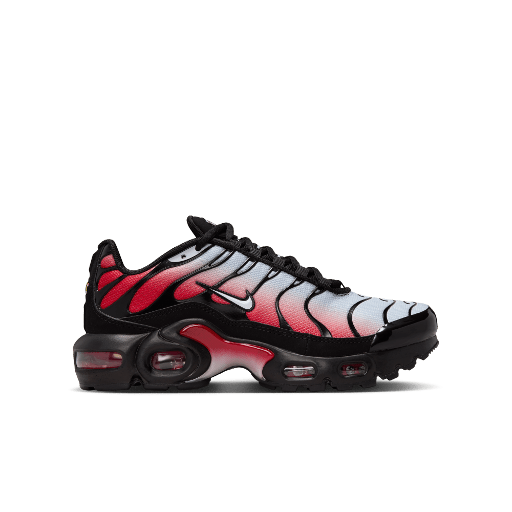 Nike GS Air Max Plus Pure Platinum University Red