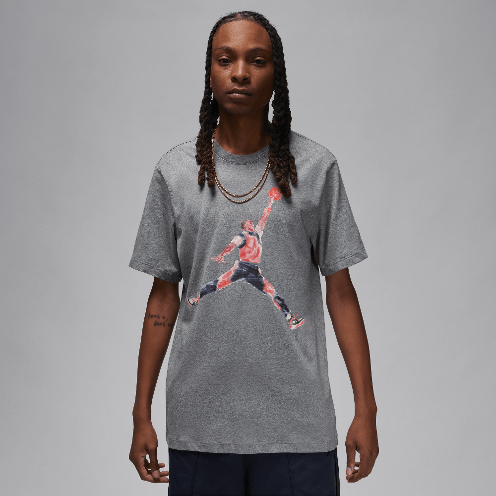Jordan Brand Men’s T-Shirt Carbon Heather Jordan Brand Men’s T-Shirt Carbon Heather